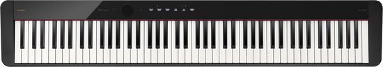 Casio PX-S1100 BK - Digitale piano - Zwart - 88 gewogen toetsen - hoofdtelefoon aansluiting - Bluetooth