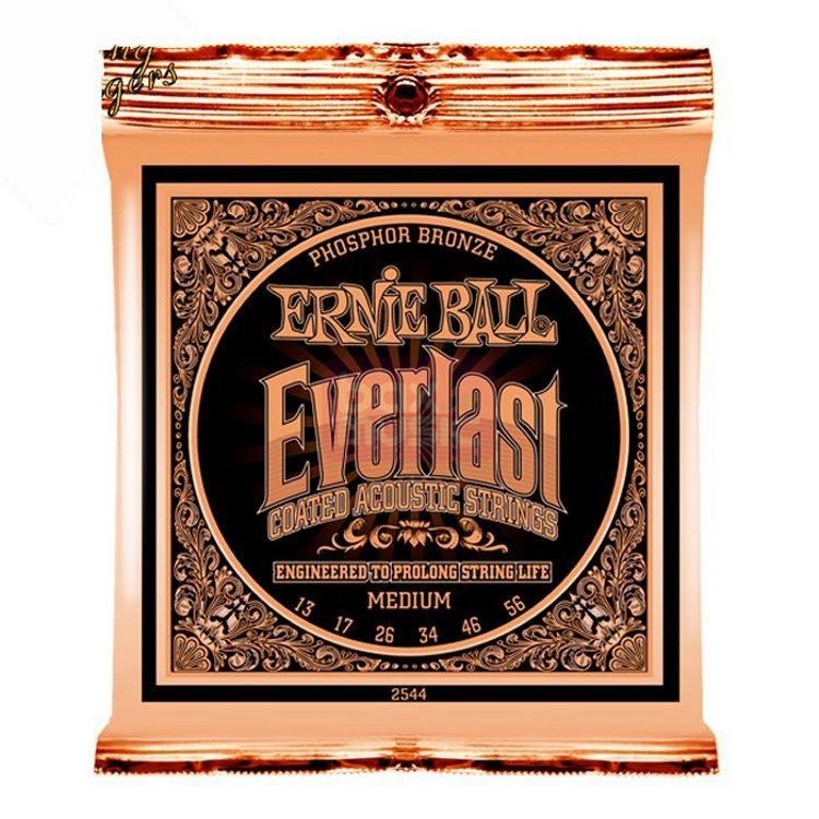 Ernie Ball 2544 Everlast Coated Phosphor Bronze Medium snarenset