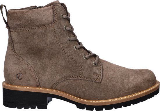 Ecco Elaina dames veterboot - Taupe - Maat 39