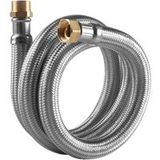 Flexible Sanitaire/chauffage Inox Øintér.26mm - Mâle/femelle 1\" - 1500mm - Extra Twist
