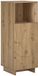 vidaXL Badkamerkast Artisanaal eiken 36,5 x 38 x 95 cm Bewerkt hout