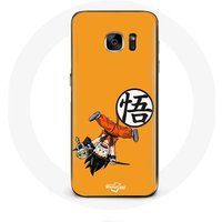 Maniacase Samsung Galaxy S7 Edge Goku Dragonball Z Kind Anime Hoesje