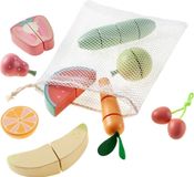 HOWA Houten Speelgoed Snijset "Fruit en Groenten" 13-delig