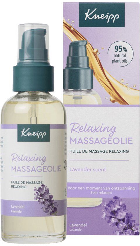 Kneipp Relaxing - Massageolie - Lavendel - 100 ml
