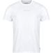 Guess Quattro G Mist T-shirt met korte mouwen voor heren, Puur wit, S