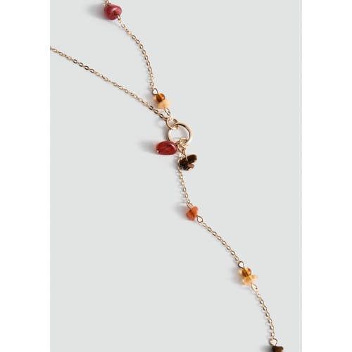 Mango ketting goudkleurig