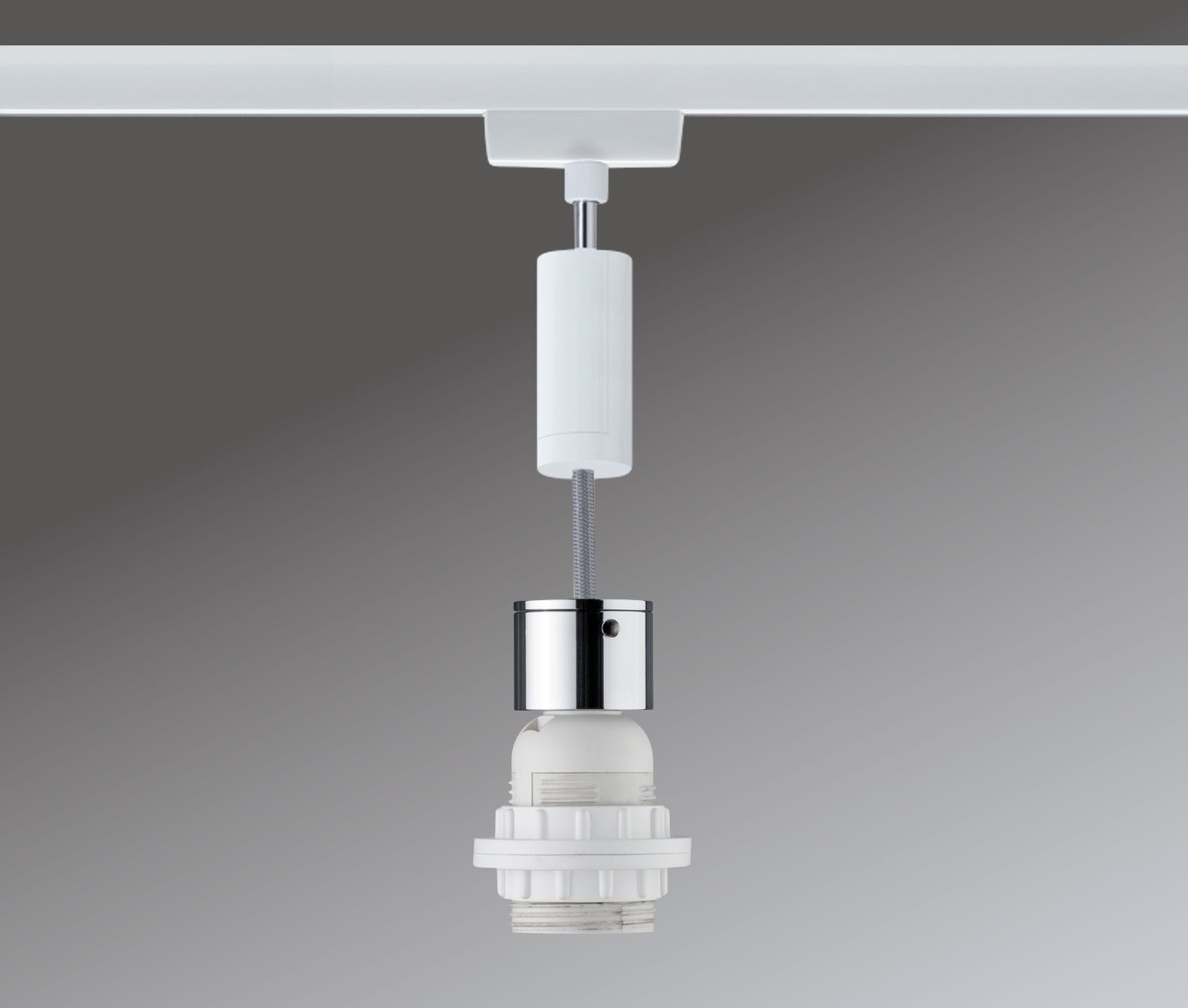 Paulmann 2Easy Plafondlamp - E27 - 20W - Wit/Chroom