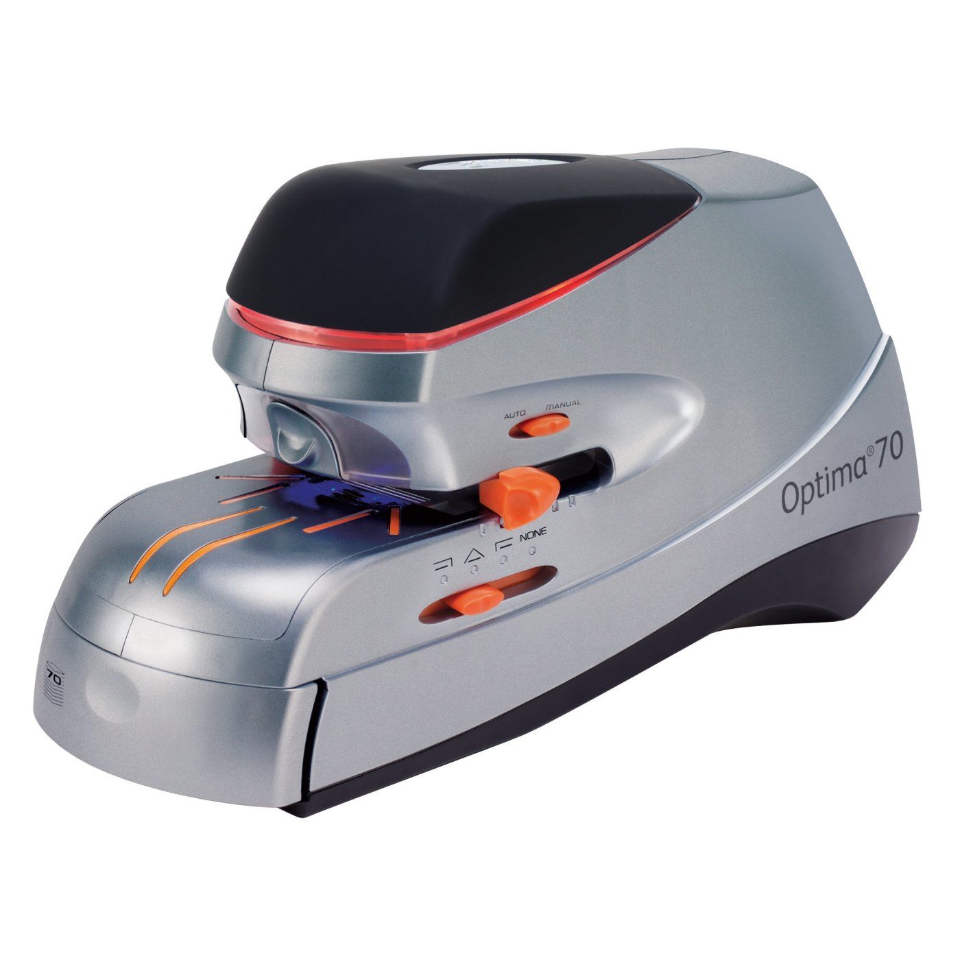 Rexel Optima 70 Elektrische Nietmachine - Zilver/Zwart