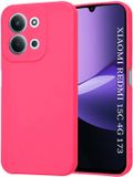 Techsuit Hoesje geschikt voor Xiaomi Redmi 15C / Xiaomi Poco C85 - Soft Flex Silicone Back Cover - Hot Pink