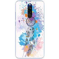 Xiaomi Redmi 8 Dreamcatcher Color Bedrukt Siliconen Hoesje