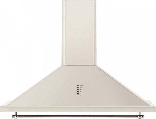 Vestfrost Retro Wandafzuigkap - Crèmekleur - 90 cm