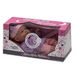 Tachan 772T00407 Pop met paarse kleding, zacht lichaam 30 cm en geluiden