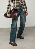 Sacha - Dames - Bruine leren loafers - Maat 36