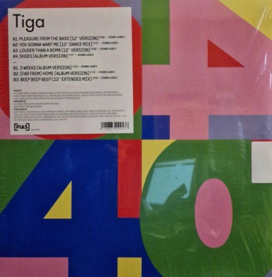 Tiga - 40 (12" Vinyl Single)