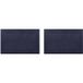 LIVARNO® Lot de 2 tapis de douche en éponge (bleu)