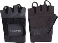Toorx Fitness Fitnesshandschoenen - Leer - Zwart - Maat M