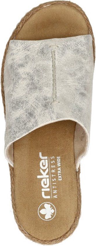 Rieker Open Teen Slides - Beige - Women's Size 43 - Spring/Summer 2024