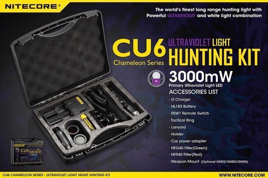 NITECORE CU6 Hunting Kit