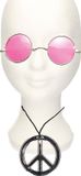 Smiffys Hippie Flower Power verkleed set