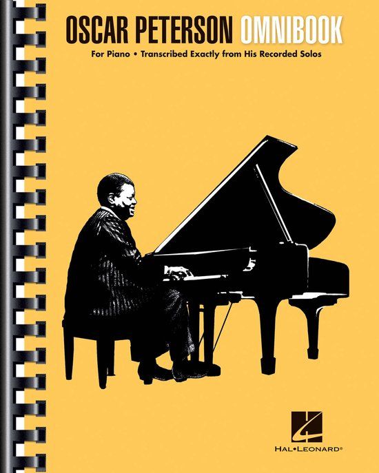 Oscar Peterson - Omnibook - Piano Transcriptions - Hardcover - English