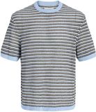 Jack & Jones Gebreide T-shirt Cashmere Blue