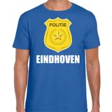Bellatio Decorations Shoppartners Bv Politie embleem Eindhoven t-shirt blauw voor heren L