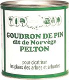 PELTON Pinienteer PELTON GOUD4 800 g met katoenen afsluiting, direct klaar voor gebruik