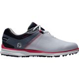 FootJoy Chaussures de golf Pro SL Sport, blanc/bleu marine/rose