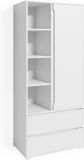 Vicco Ruben Kledingopslagkast – 80 x 189.9 cm Wit
