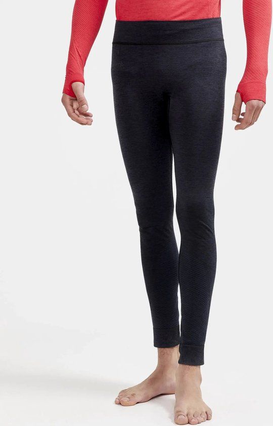 Craft Core Dry Active Comfort Pant Thermobroek Heren - Maat L - Zwart