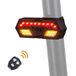WEST BIKING YP0701314 Lampe arrière LED pour vélo Klaxon clignotant avec télécommande