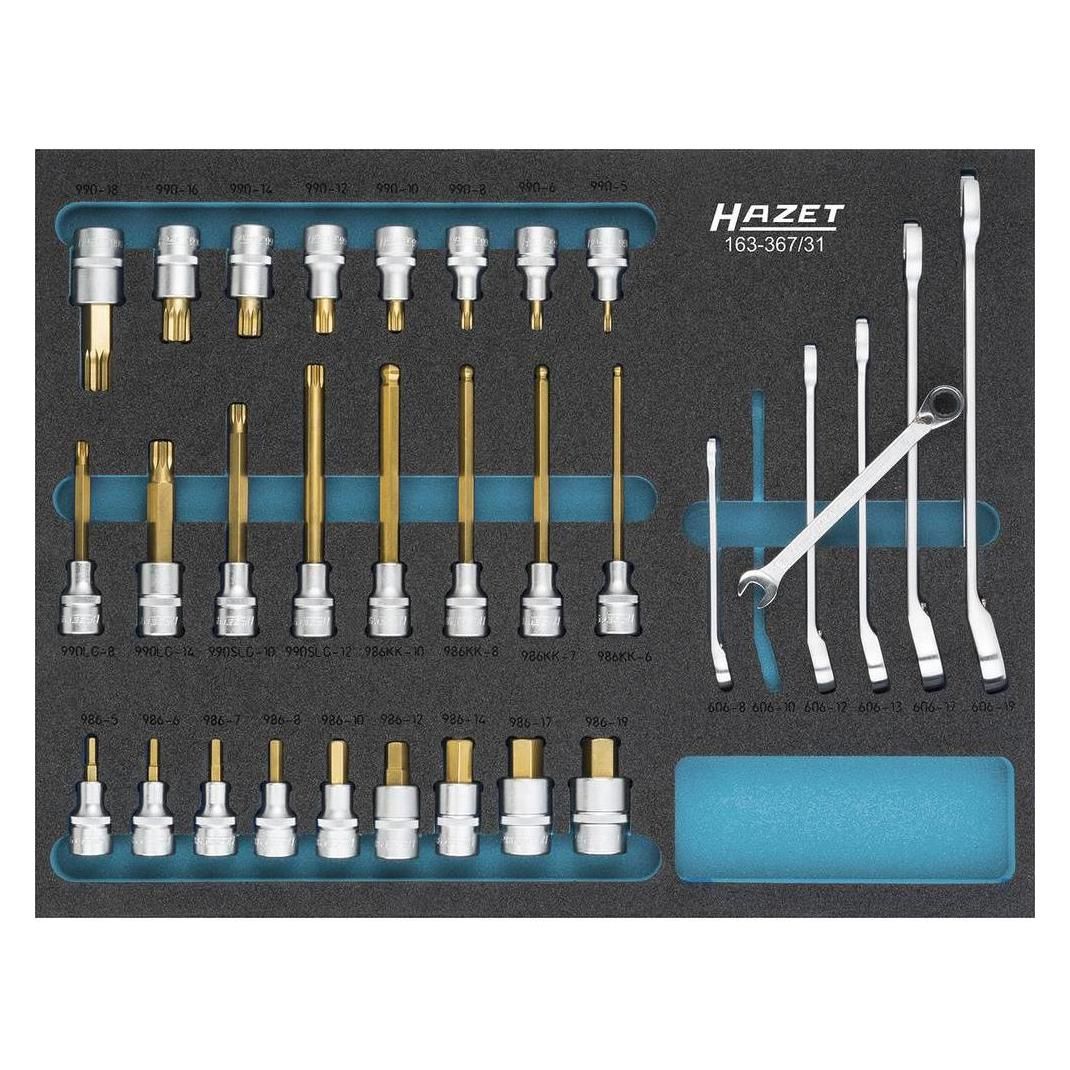 Hazet 163-367/31 dopsleutelset