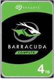 Seagate BarraCuda, disque dur interne, HDD, 4TB, 3.5 pouces, 5400 tr/min, pour ordinateurs de bureau et serveurs domestiques