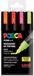 Posca Markeerset POSCA PC-5M Fluor 4 Onderdelen