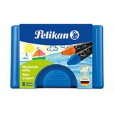 Pelikan waskrijt - Rond - Wateroplosbaar - 8 kleuren