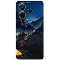 Xiaomi Siliconen hoesje - Compatibel met Xiaomi Redmi Note 14 4G - ontwerp seul en montagne
