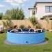 Tapis de protection de piscine 25 pièces Ø 292 cm Rond Mousse EVA Gris