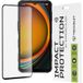 Techsuit Film de protection d'écran pour Samsung Galaxy XCover7 Pro, Verre trempé, Full Glue, 111D, Noir