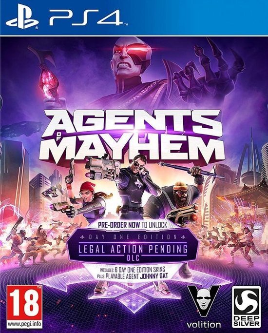 Koch Media Agents of Mayhem - Day One Edition - PS4 PlayStation 4