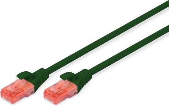 Digitus CAT6 UTP kabel 10 meter Groen