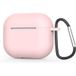 Techsuit Silicone Hoesje voor Apple AirPods 4, Lichtroze