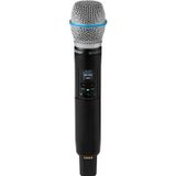 Shure SLXD2+ /B87A S50 draadloze Handheld zender met Beta 87A (823-865 MHz)