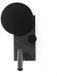 Faro Barcelona Klee applique murale avec bras de lecture droite, 10W LED, noir