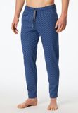 Schiesser Pyjamabroek Jersey Blauw Heren M