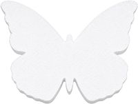 Bellatio Design Piepschuim vormen - vlinder - 1x - H30 x B41 cm - styropor hobby / DIY vorm - basis knutselfiguren