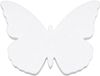 Bellatio Design Piepschuim vormen - vlinder - 1x - H30 x B41 cm - styropor hobby / DIY vorm - basis knutselfiguren