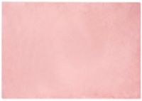 vidaXL Antislip vloerkleed van imitatie konijnenbont OLITE Roze