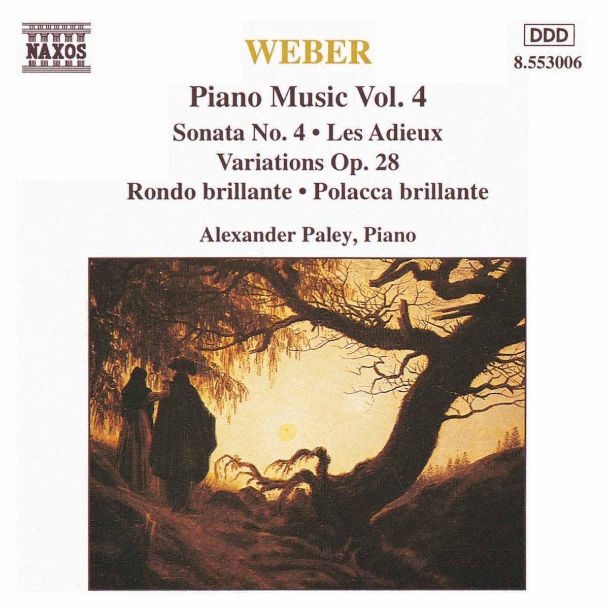 OUTHERE Weber Carl Maria Von: Opere Per Piano (Integrale) Vol 4 - CD