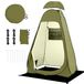 Tente de douche - Pop-up - 120 x 120 x 190 cm - Argent - Imperméable et UPF 50+ - Pour camping et plage
