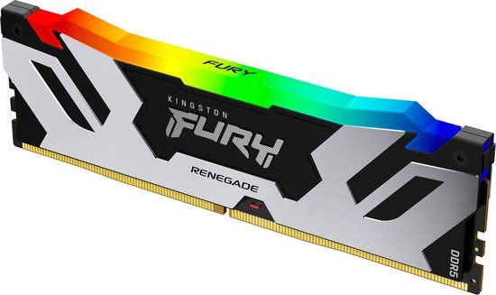 Kingston FURY Renegade RGB 16GB (1x16GB) - KF580C38RSA 16 - Nero